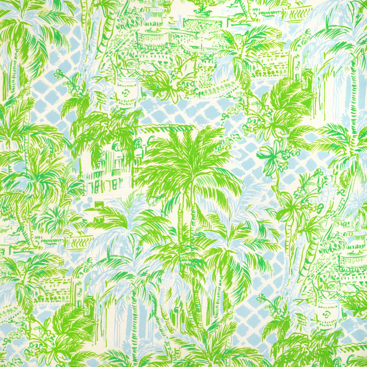 Palm Beach - Blue/Green