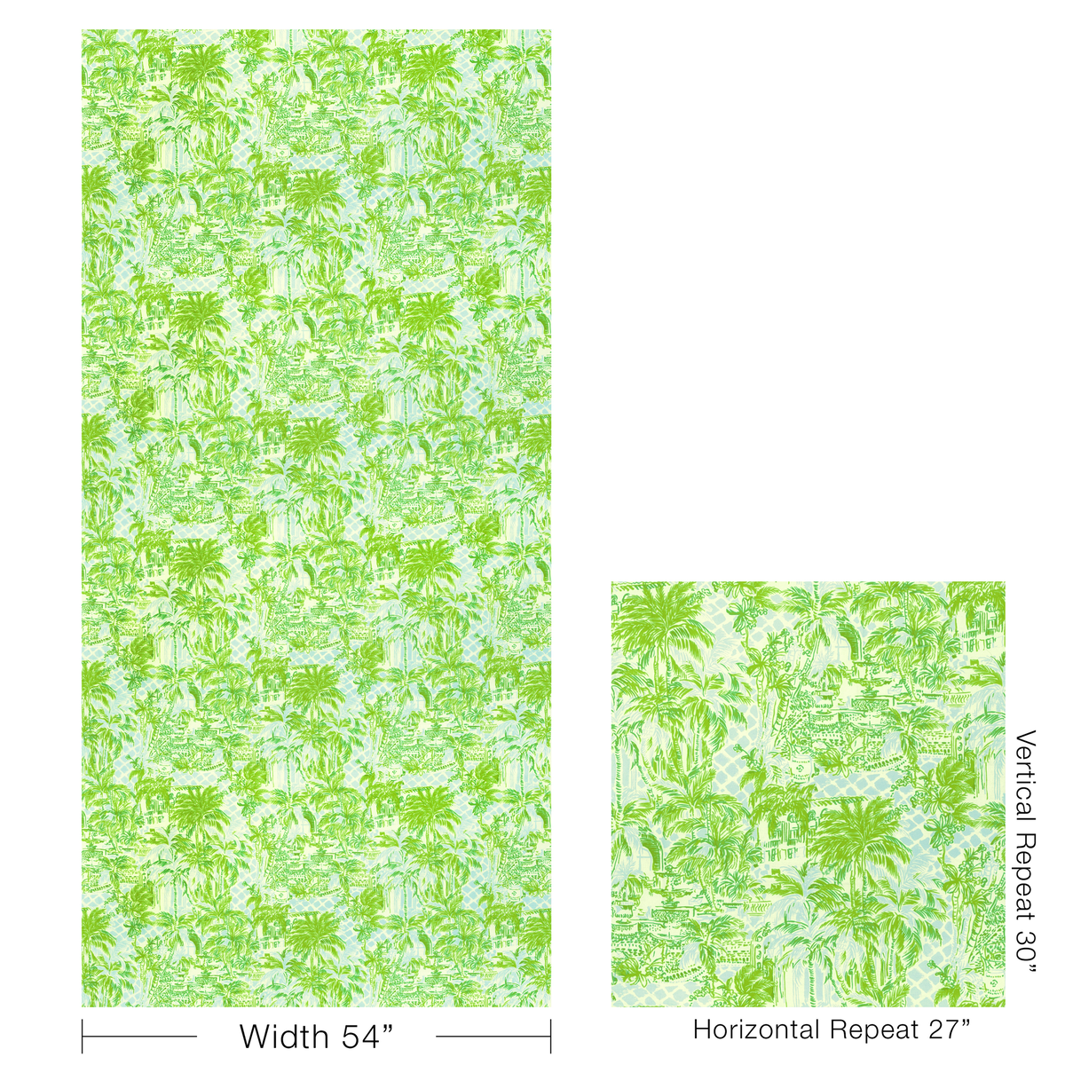 Palm Beach - Blue/Green