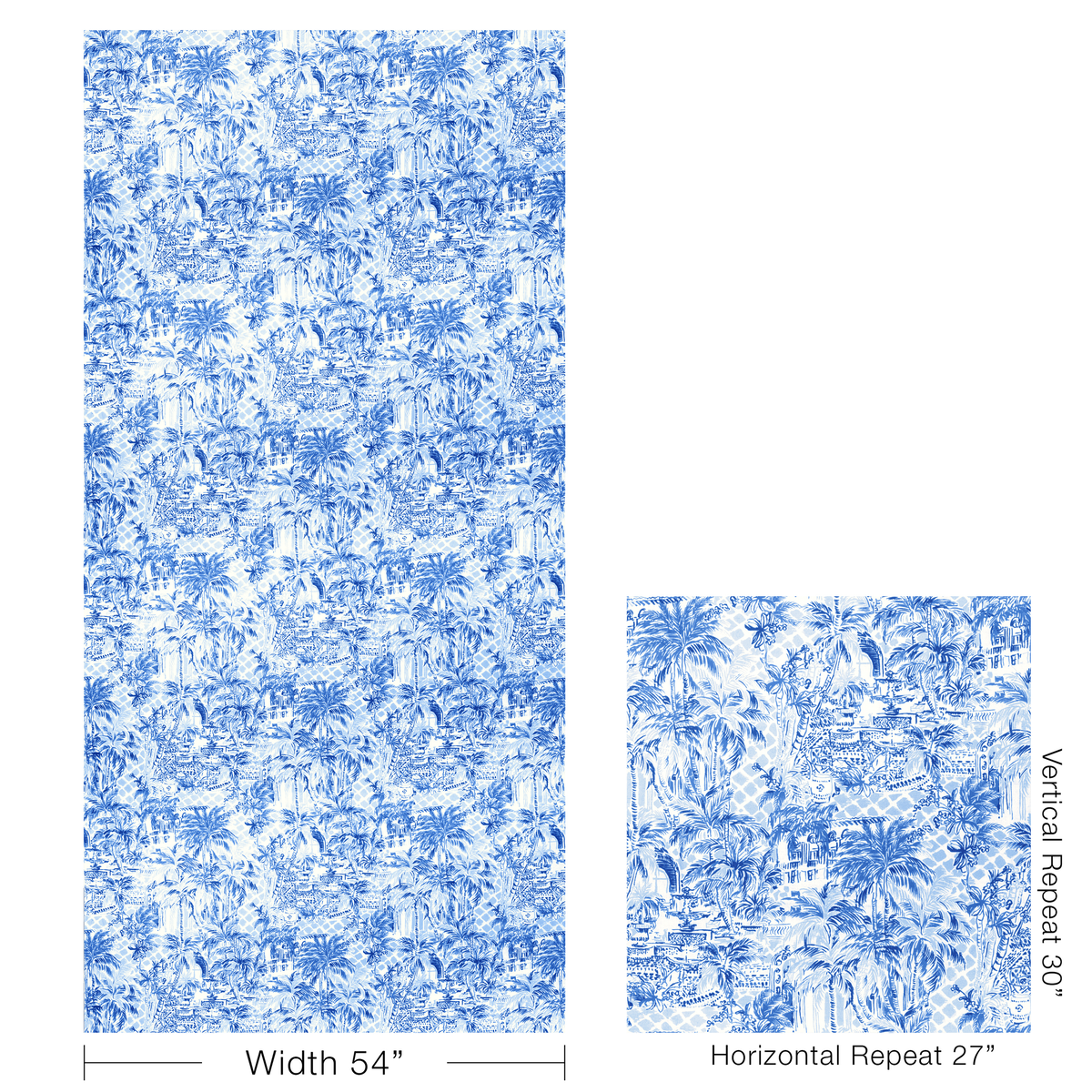 Palm Beach - Blue/Lapis