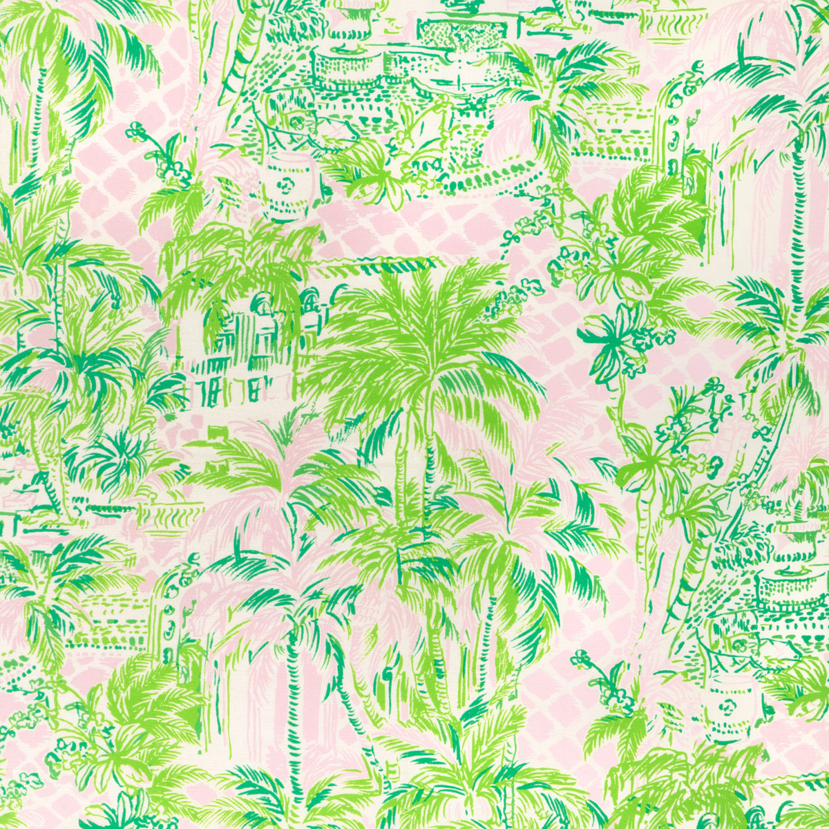 Palm Beach - Pink/Green