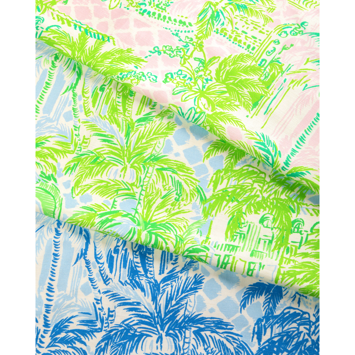 Palm Beach - Pink/Green