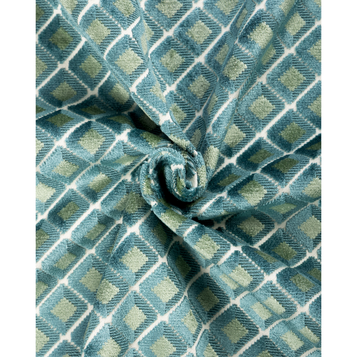 Greenwich Velvet - Teal