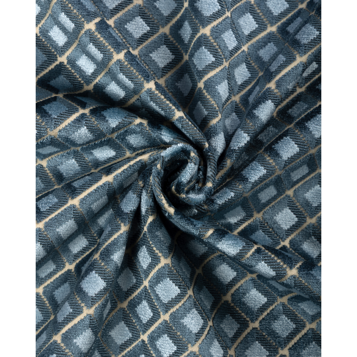 Greenwich Velvet - Blue