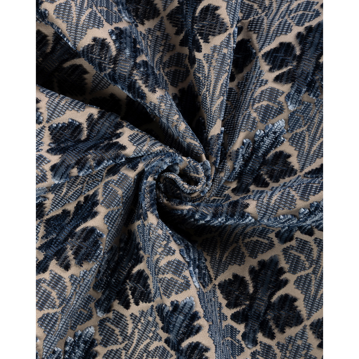 Fiore Velvet - Indigo