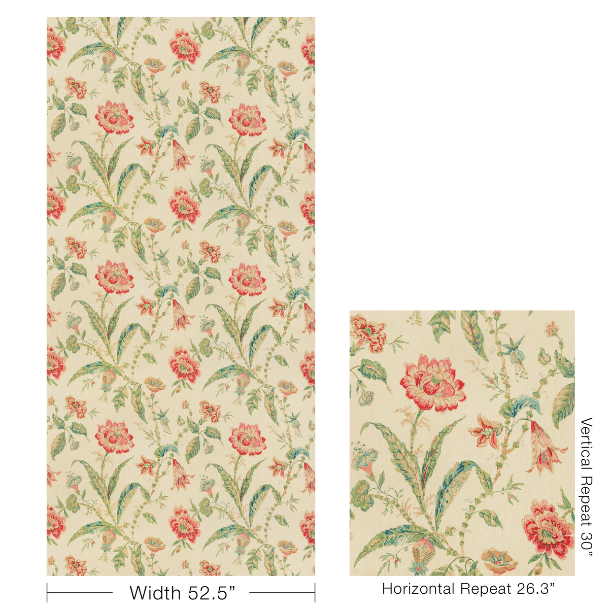 Rosemont Print - Rose