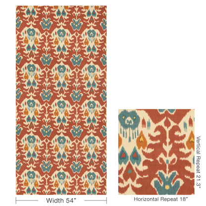 Marco Polo Ii - Brick/Teal