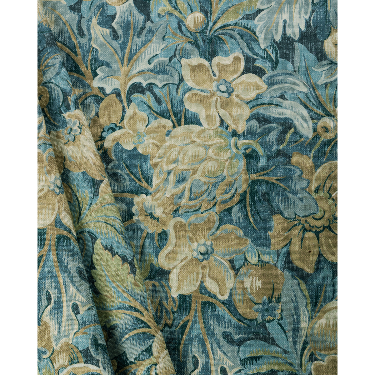 Harper Print - Indigo