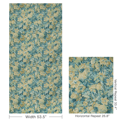 Harper Print - Indigo