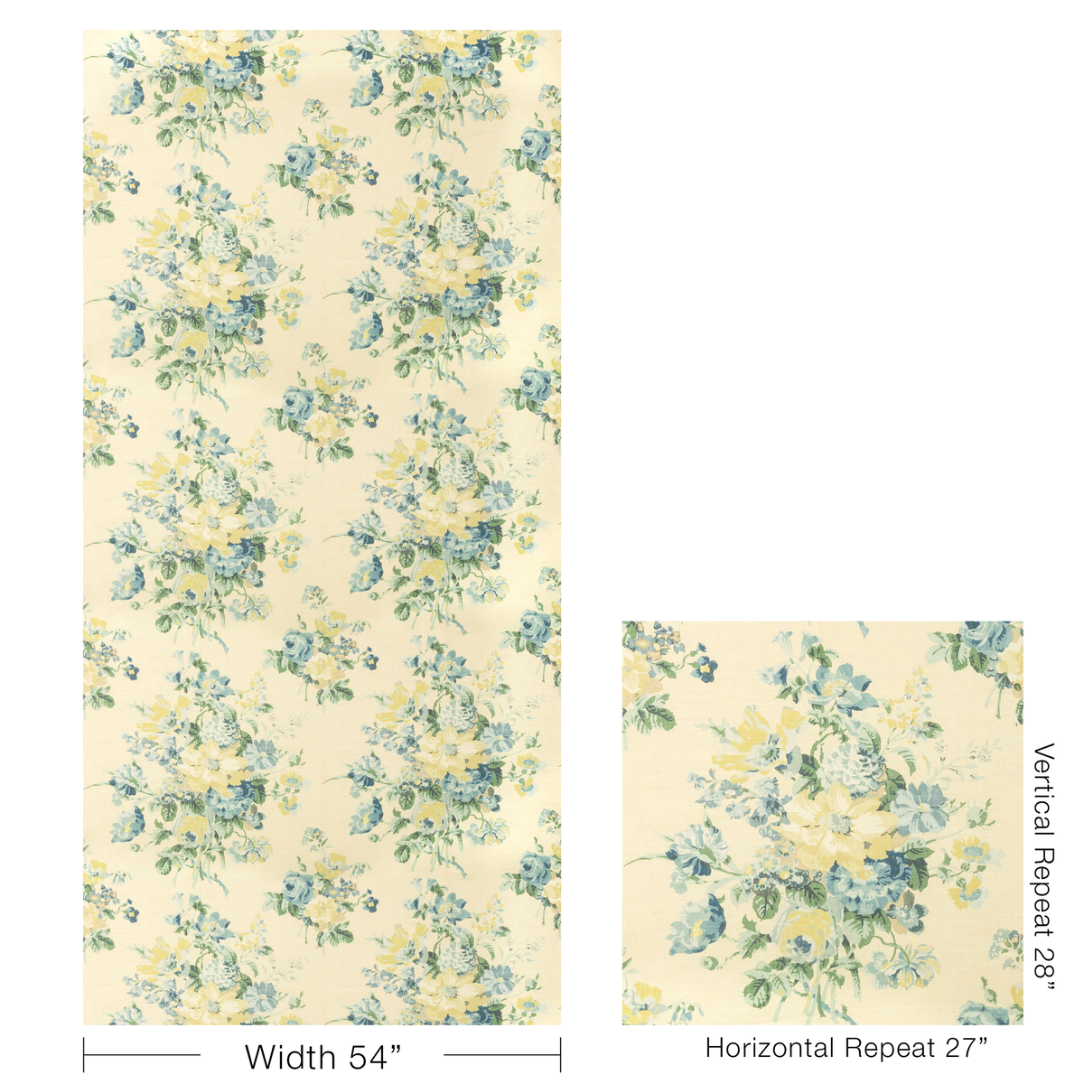 Hathaway Print - Blue