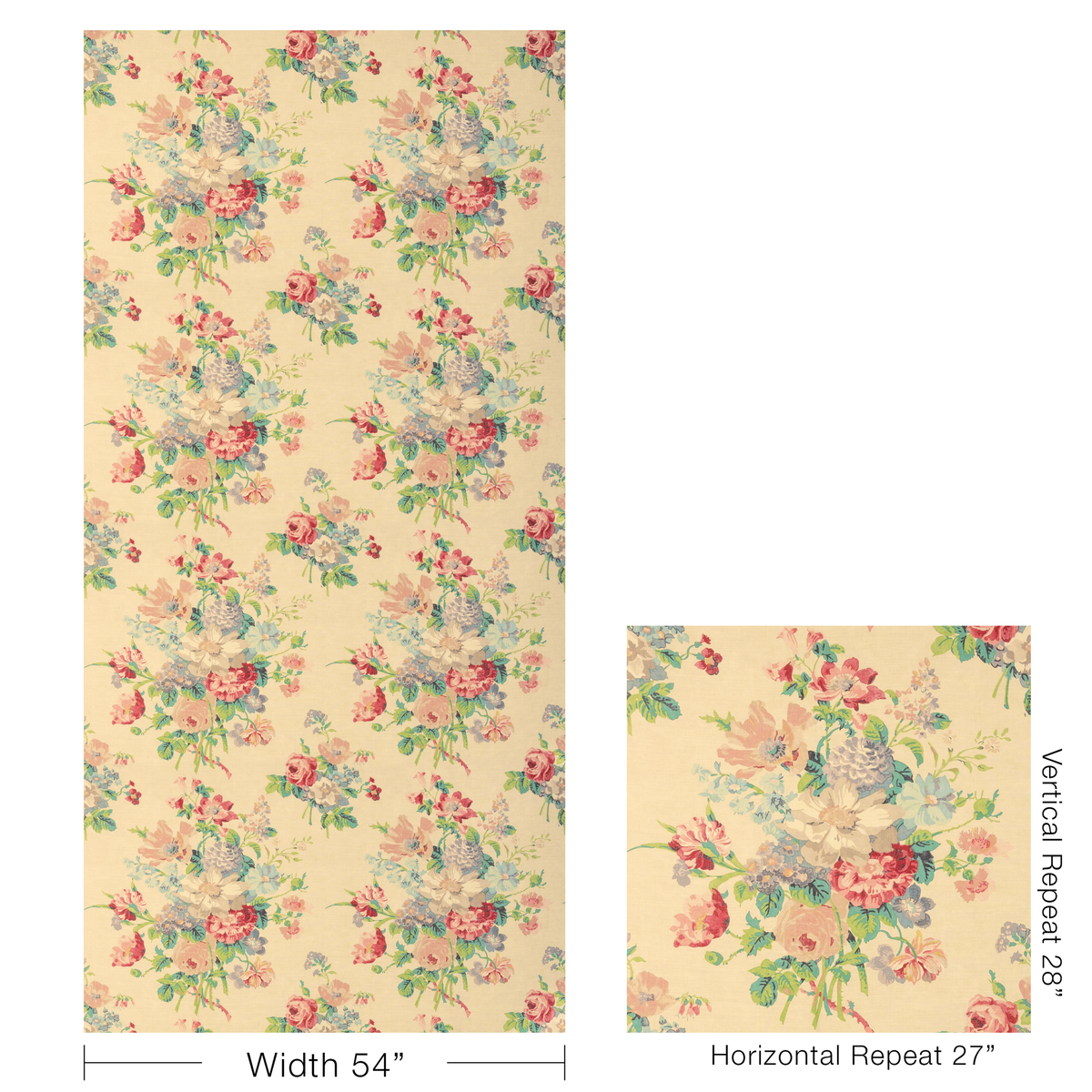 Hathaway Print - Berry