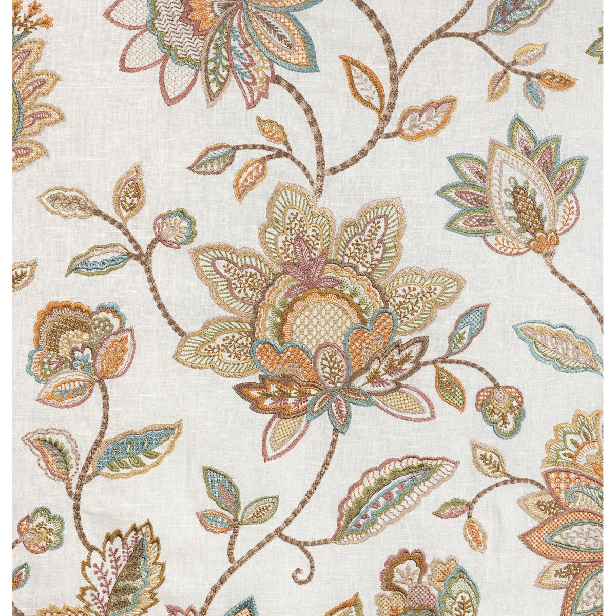 Mayfair Emb - Terracotta