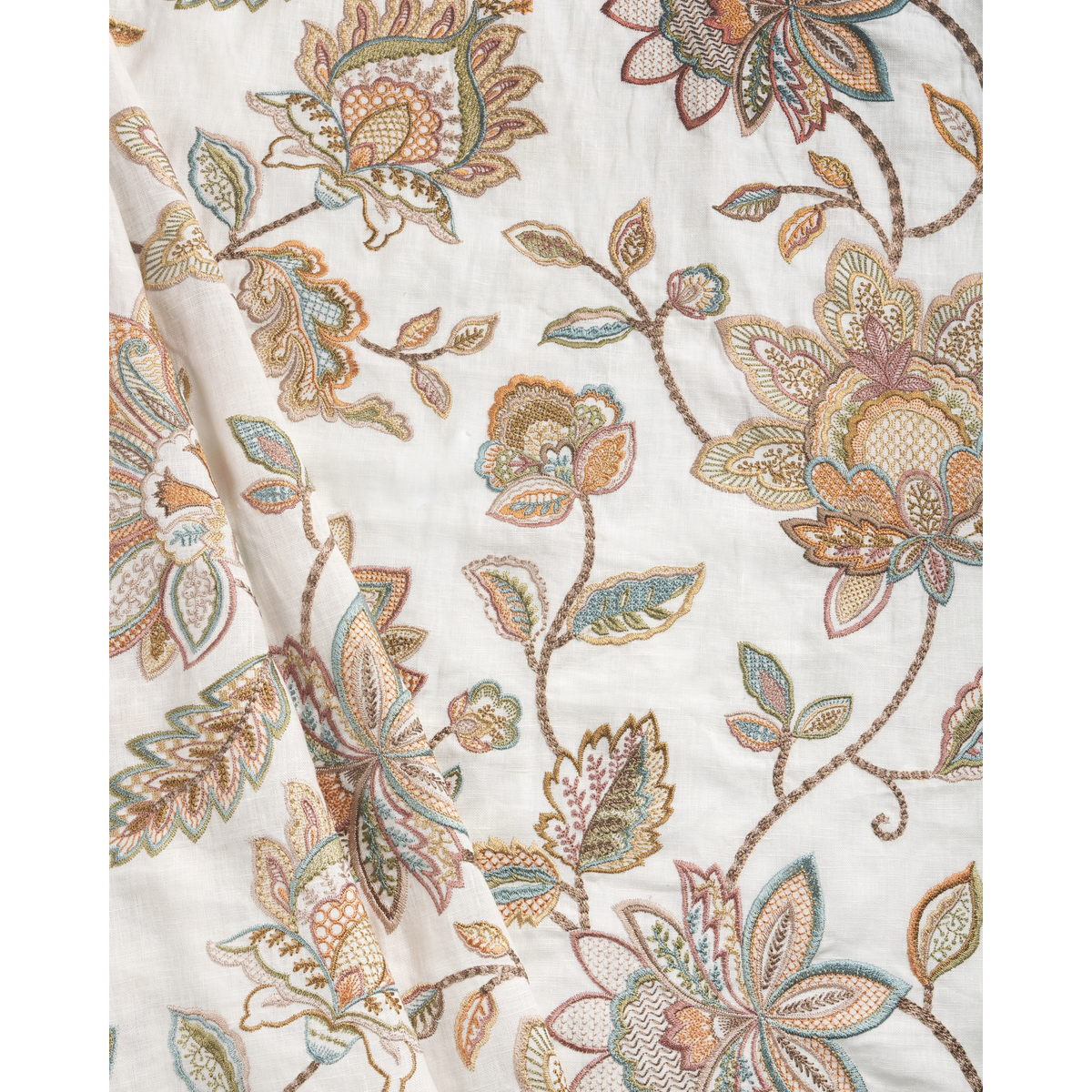 Mayfair Emb - Terracotta