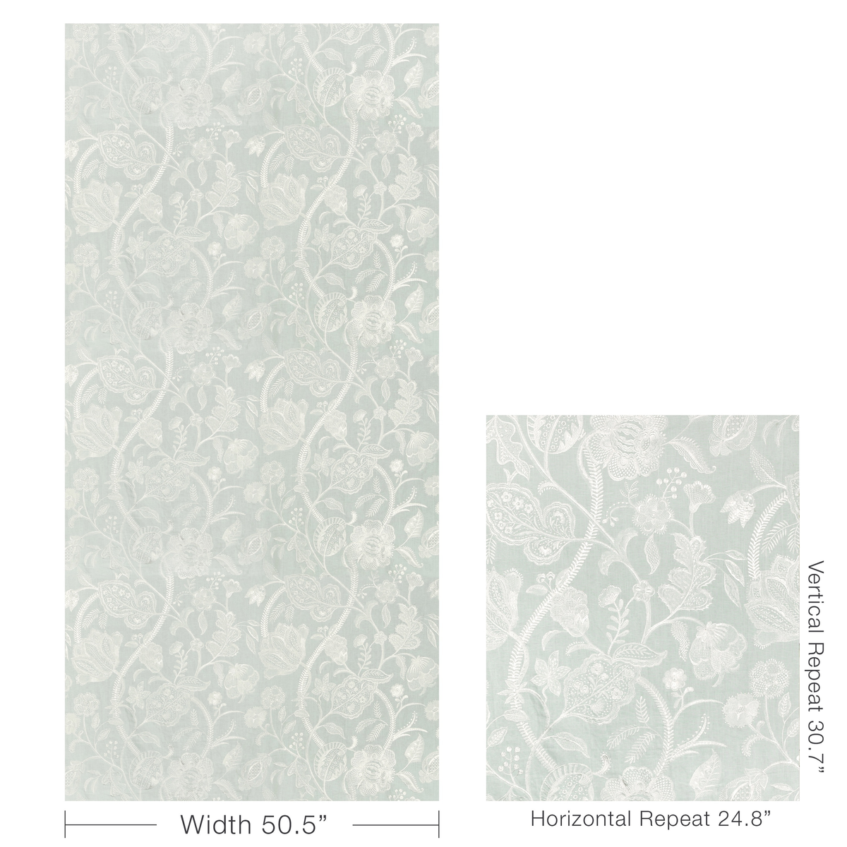 Summerfield Emb - Aqua