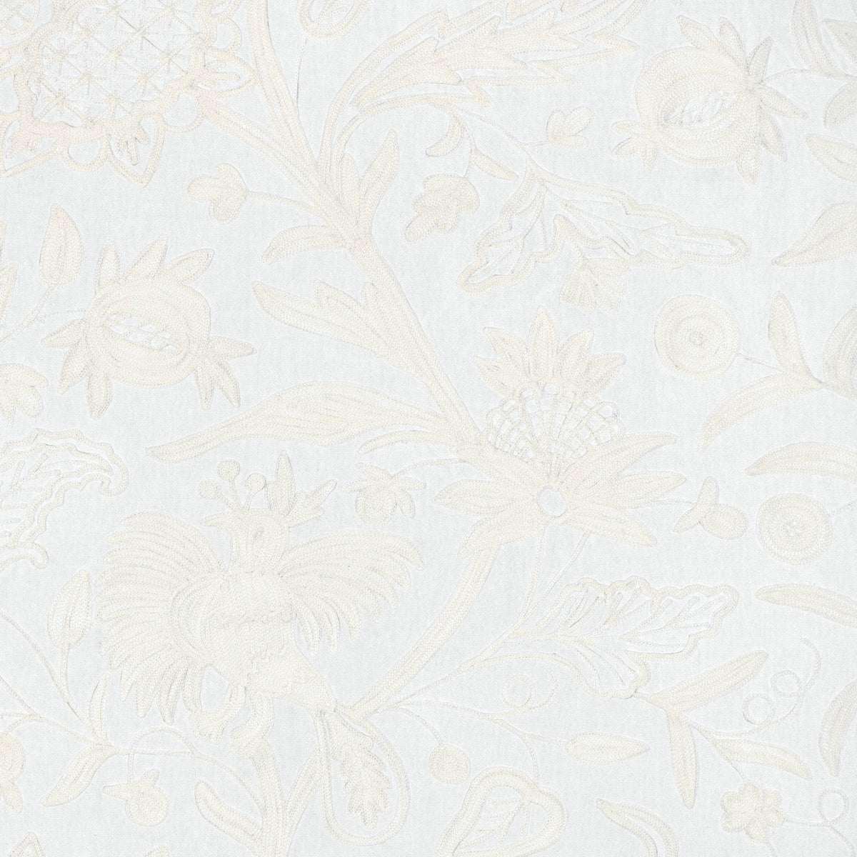 Folkland Emb - Ivory