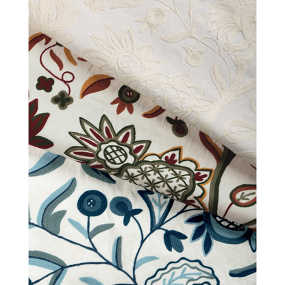 Folkland Emb - Ivory