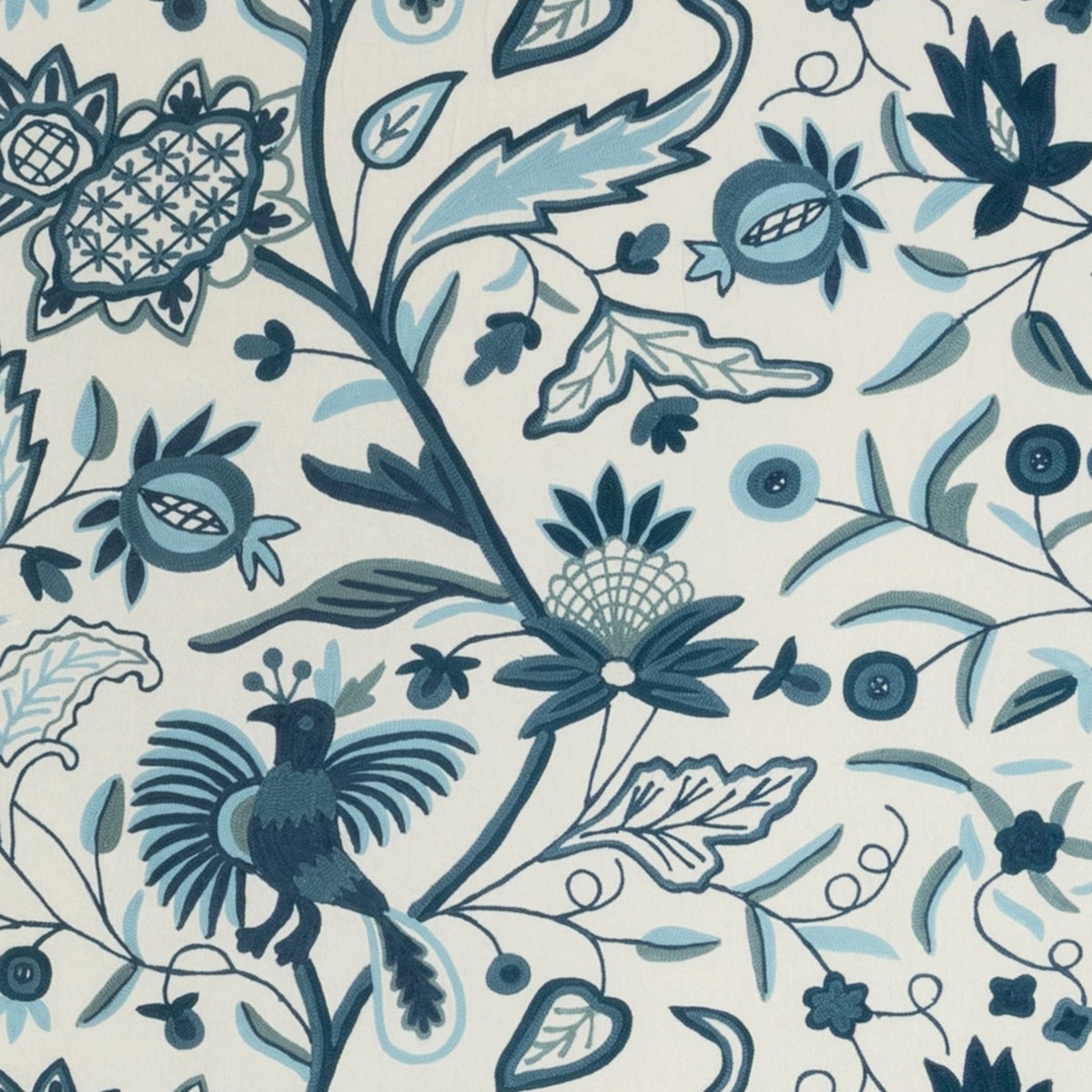 Folkland Emb - Indigo