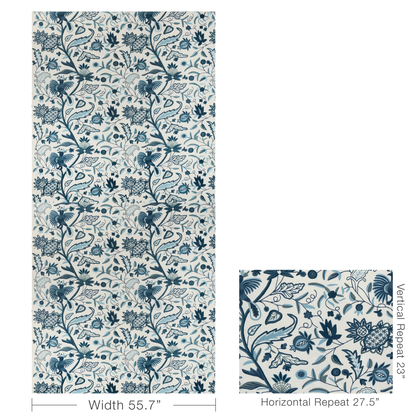 Folkland Emb - Indigo