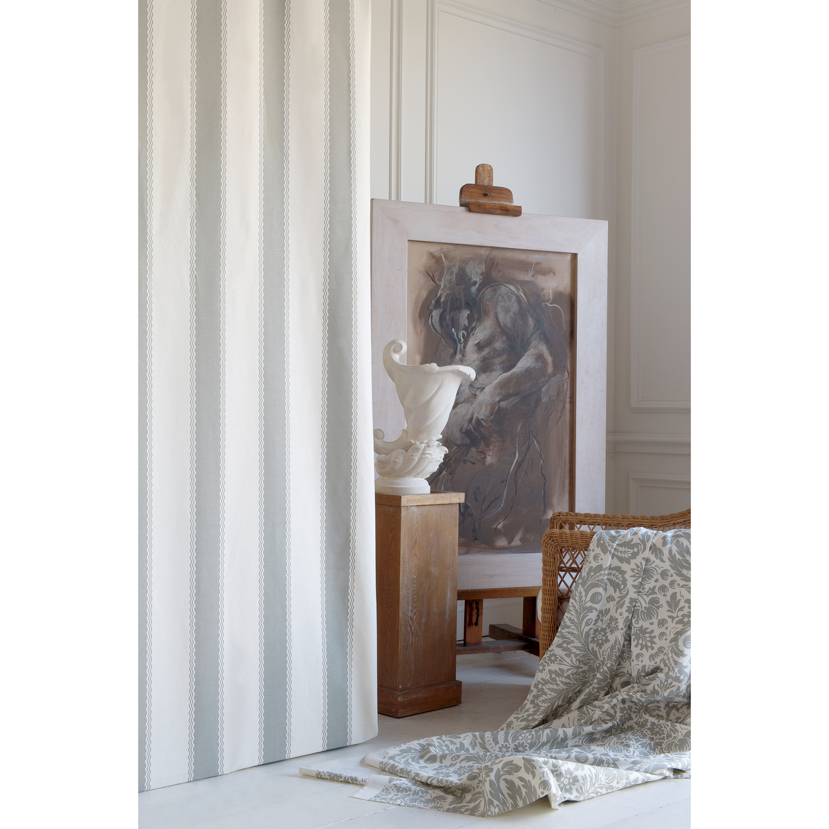 Onda Stripe - Stone Grey