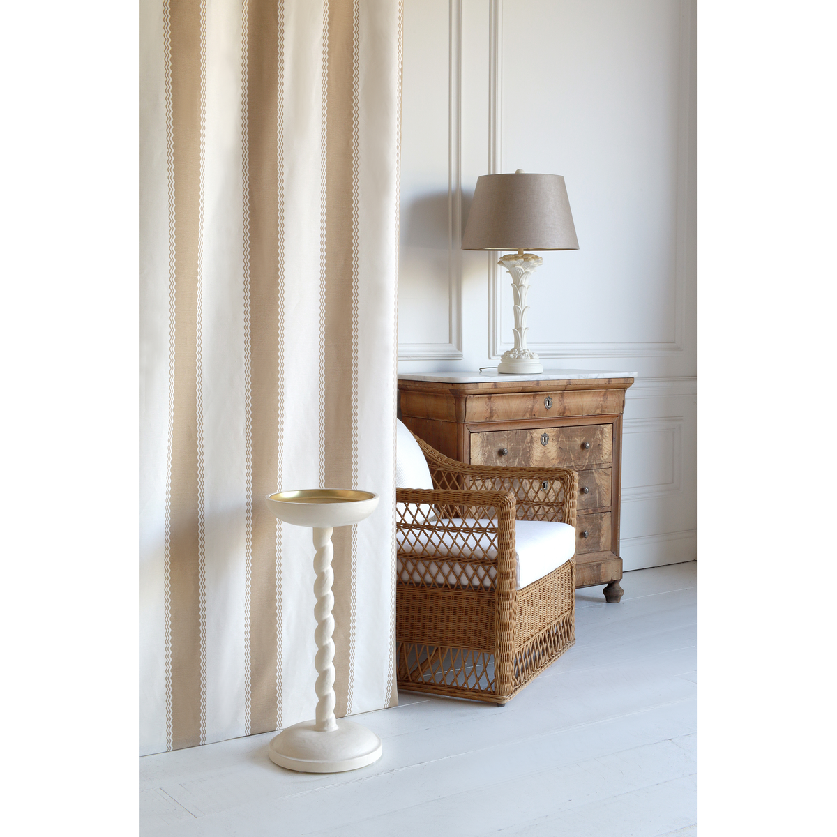 Onda Stripe - Marron Glace