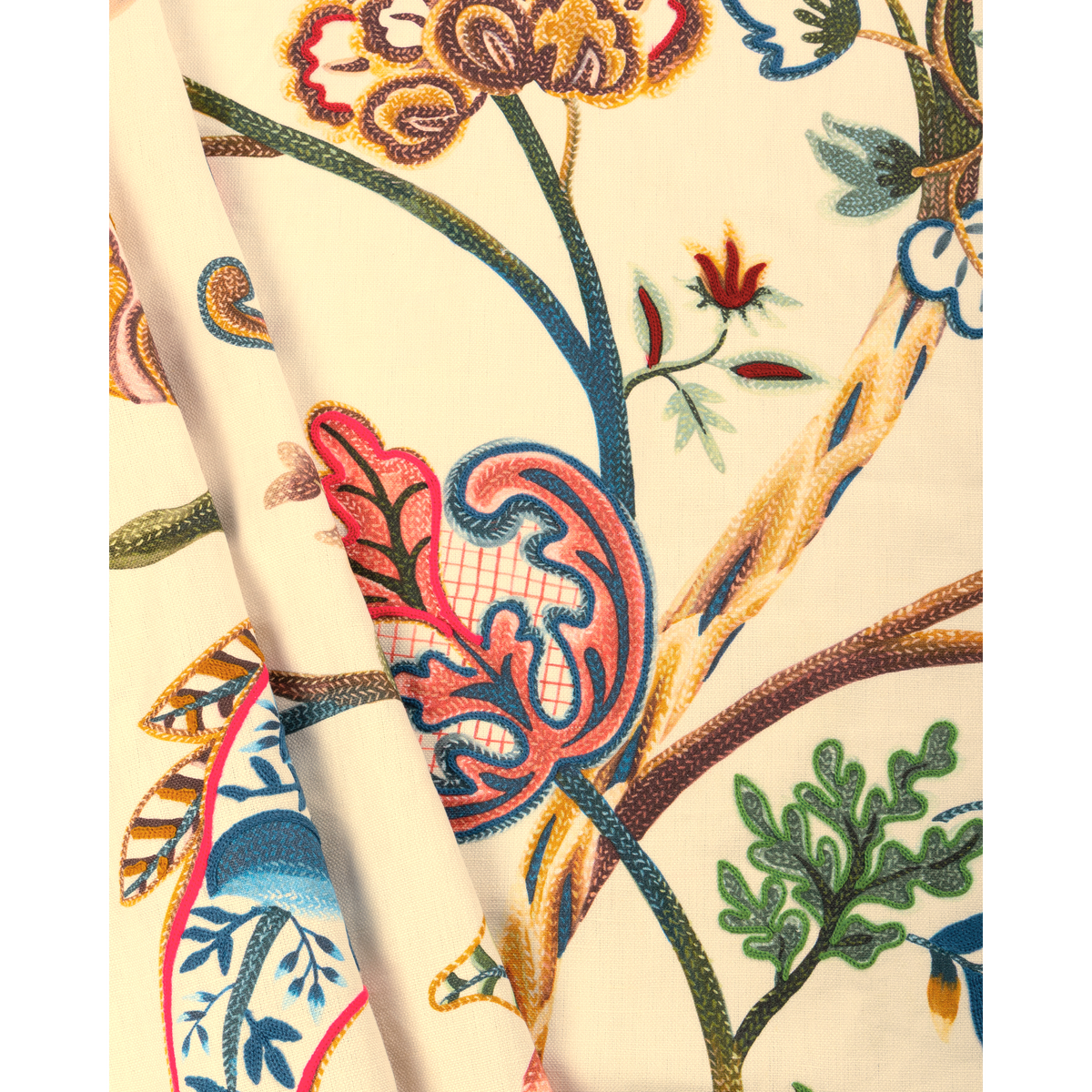 Haywood Emb Panel - Multi