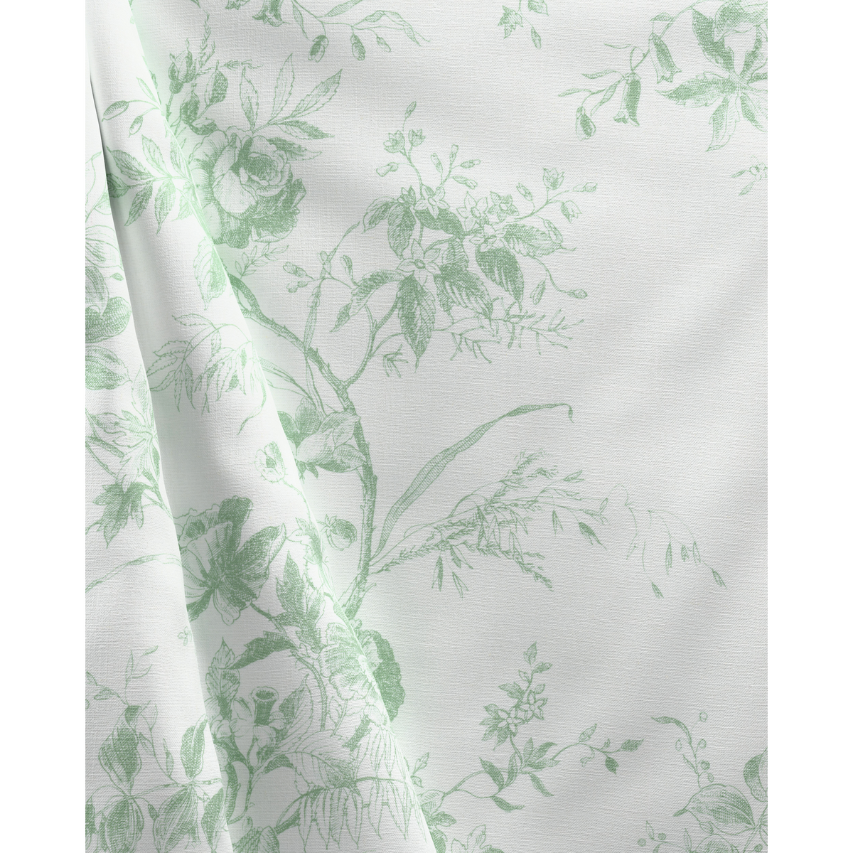 Tea Rose Toile - Leaf