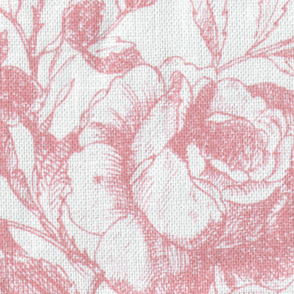 Tea Rose Toile - Rose