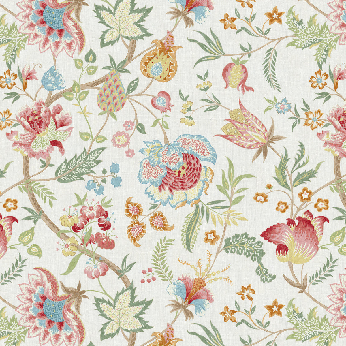 Arundel Print - Coral