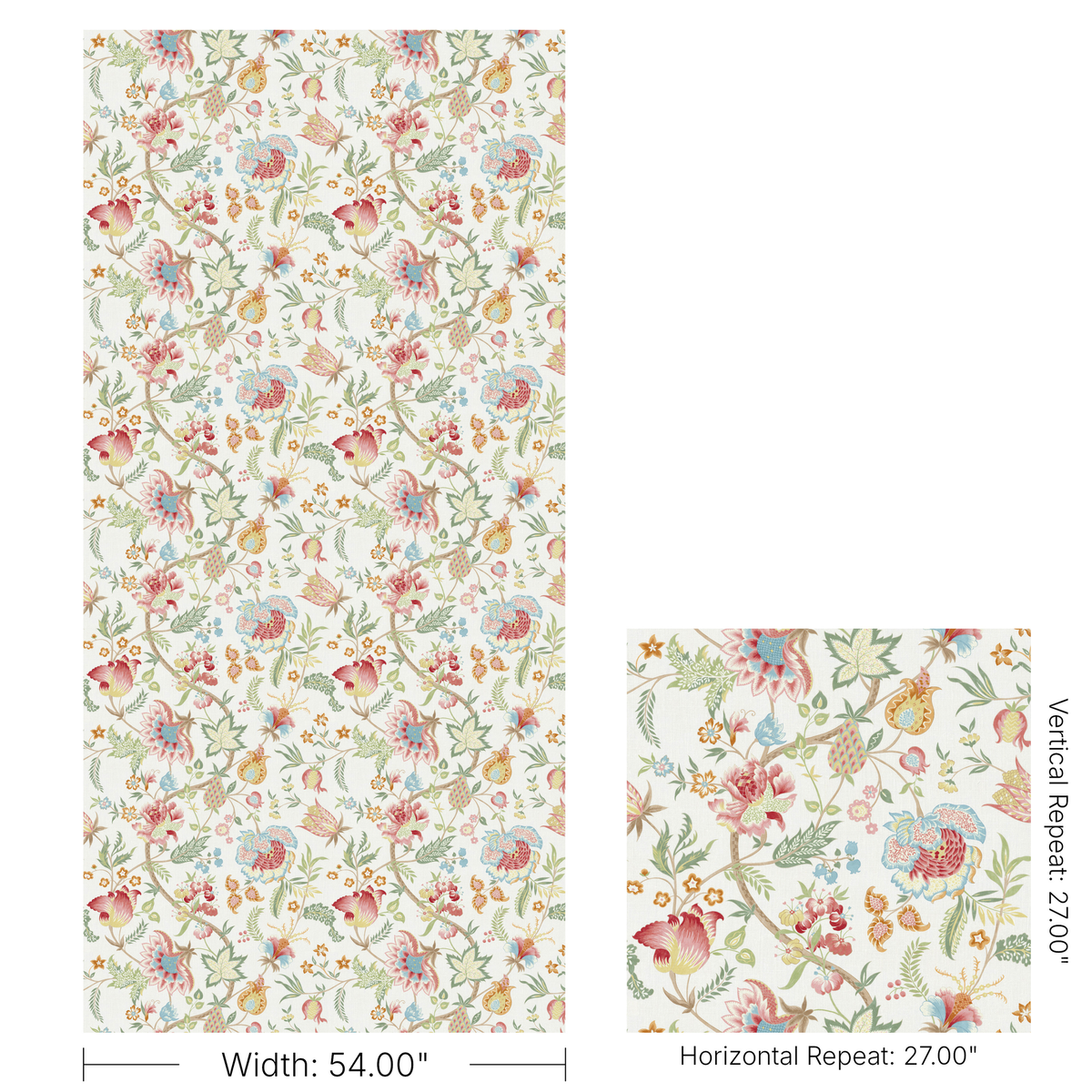 Arundel Print - Coral