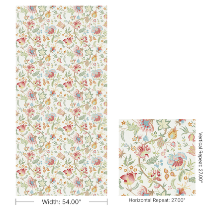 Arundel Print - Coral