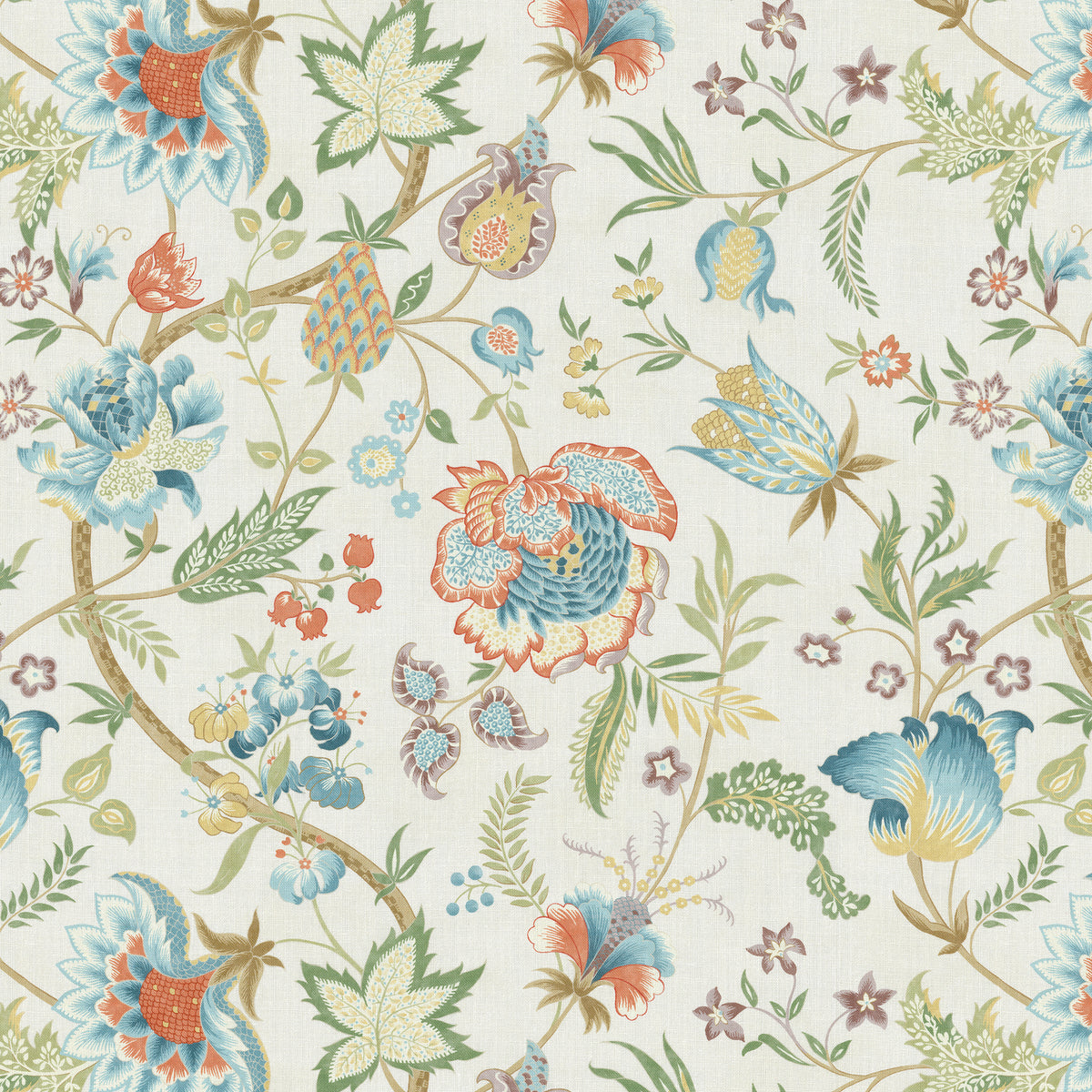 Arundel Print - Teal