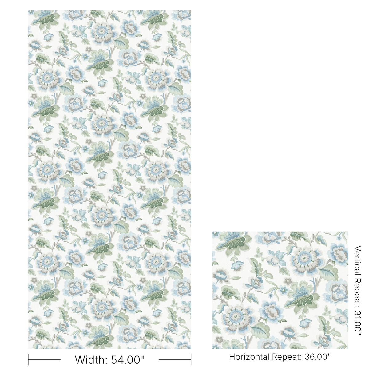 Bloomfield Print - Seamist