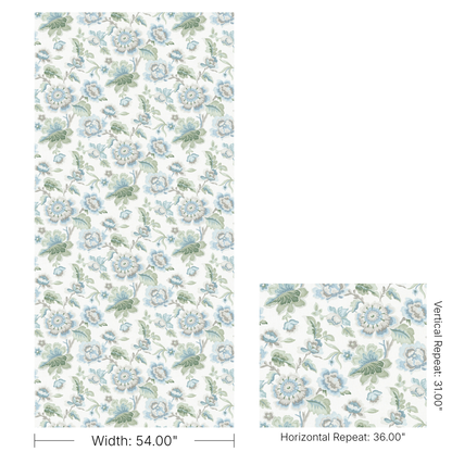 Bloomfield Print - Seamist