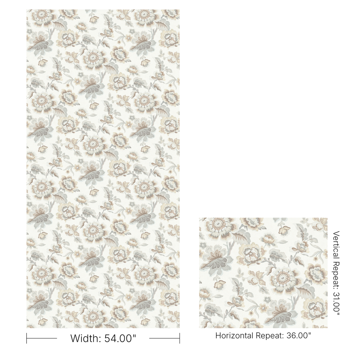 Bloomfield Print - Linen