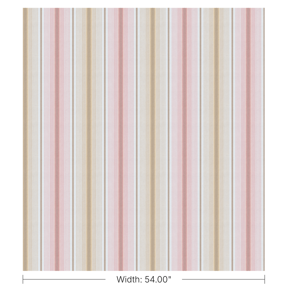 Elowen Stripe - Rose