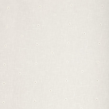 Eyelet Sheer - White