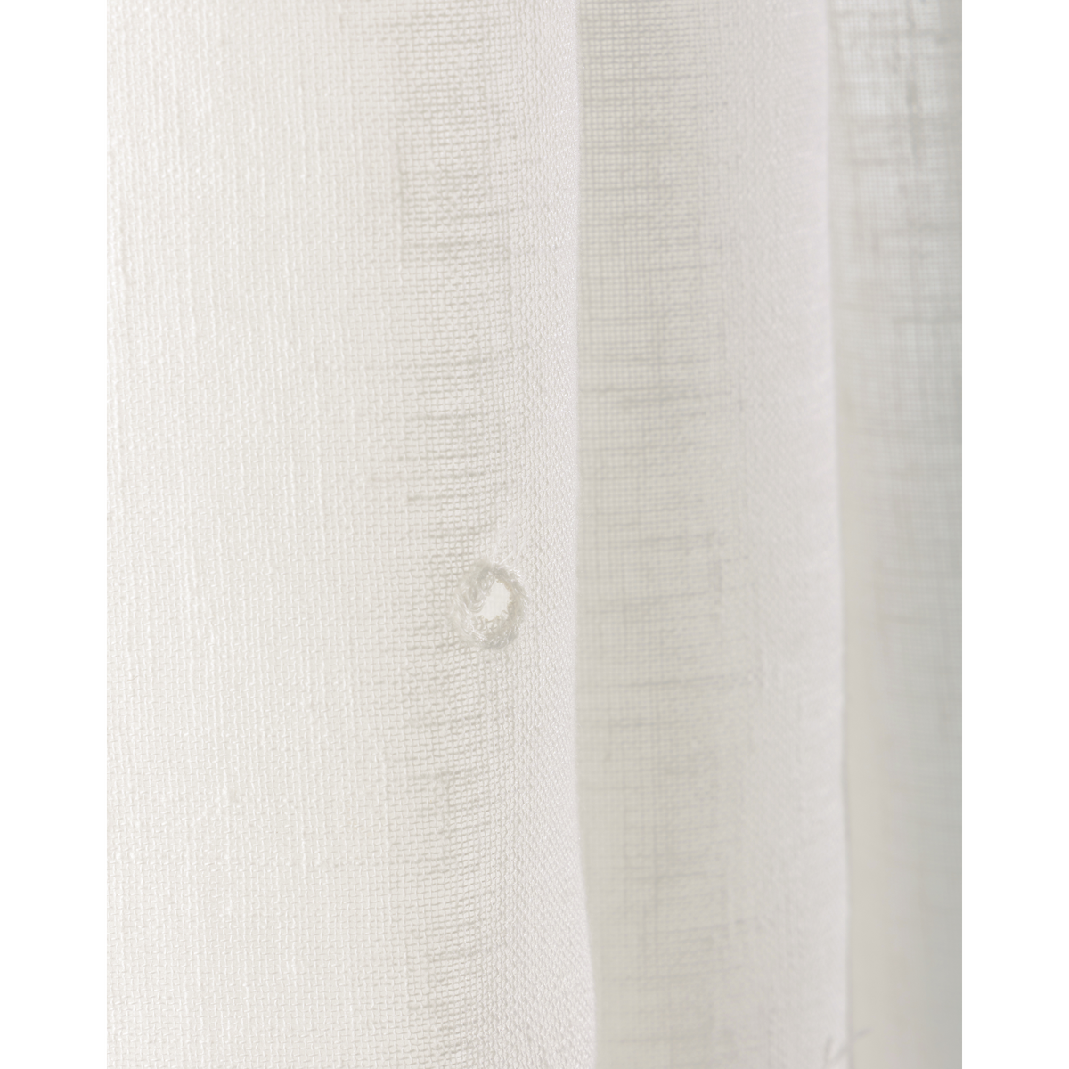 Eyelet Sheer - White