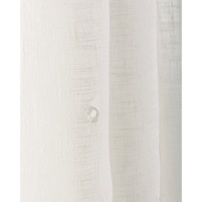 Eyelet Sheer - White