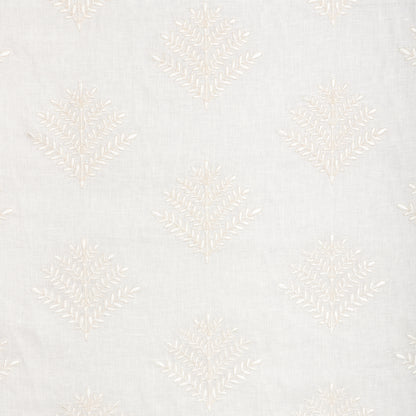 Fernly Emb - Ivory