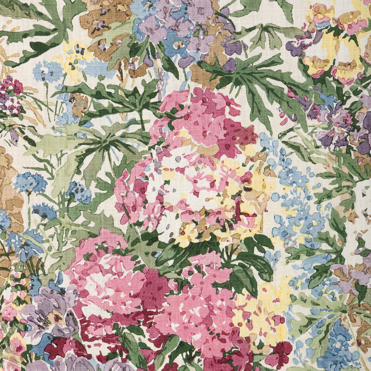 Garden Glories Fabric by Lee Jofa in Magenta