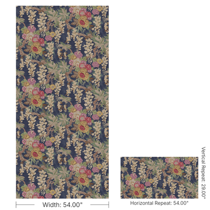 Gracie Gardens - Navy