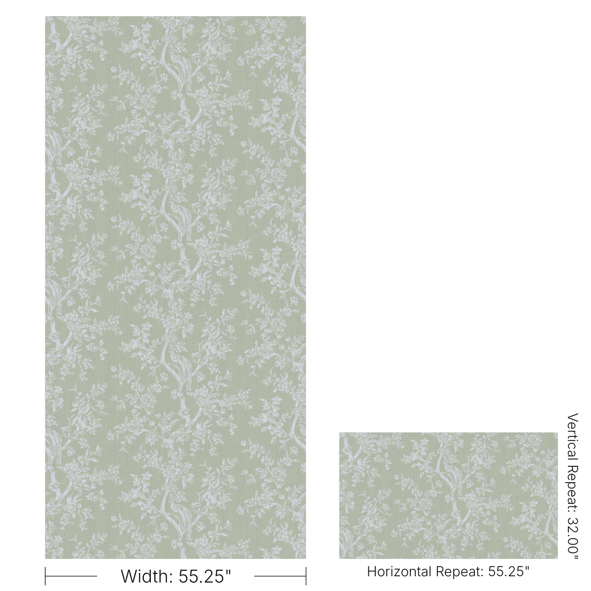 Camellia Toile - Pear