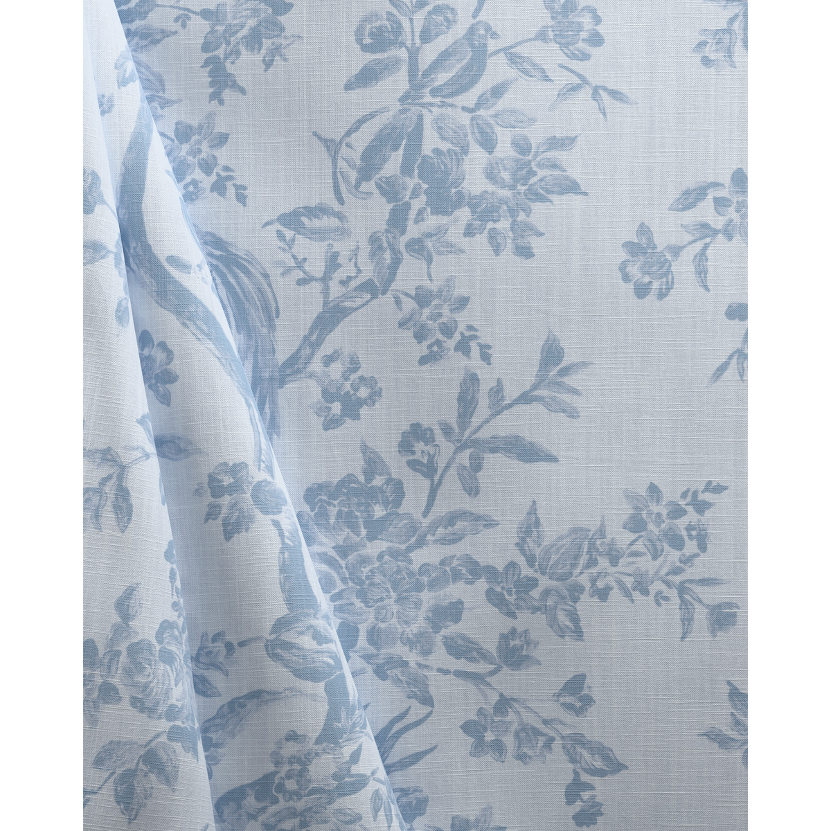 Camellia Toile - Sky
