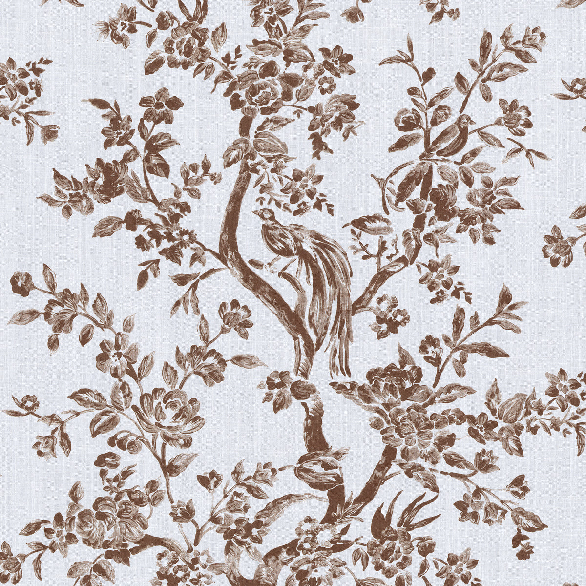 Camellia Toile - Brown