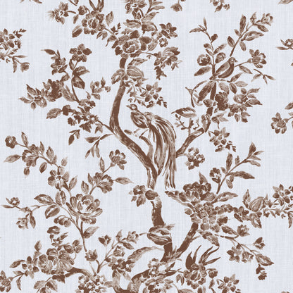 Camellia Toile - Brown