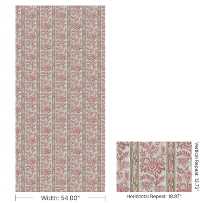 Margaux Print - Coral