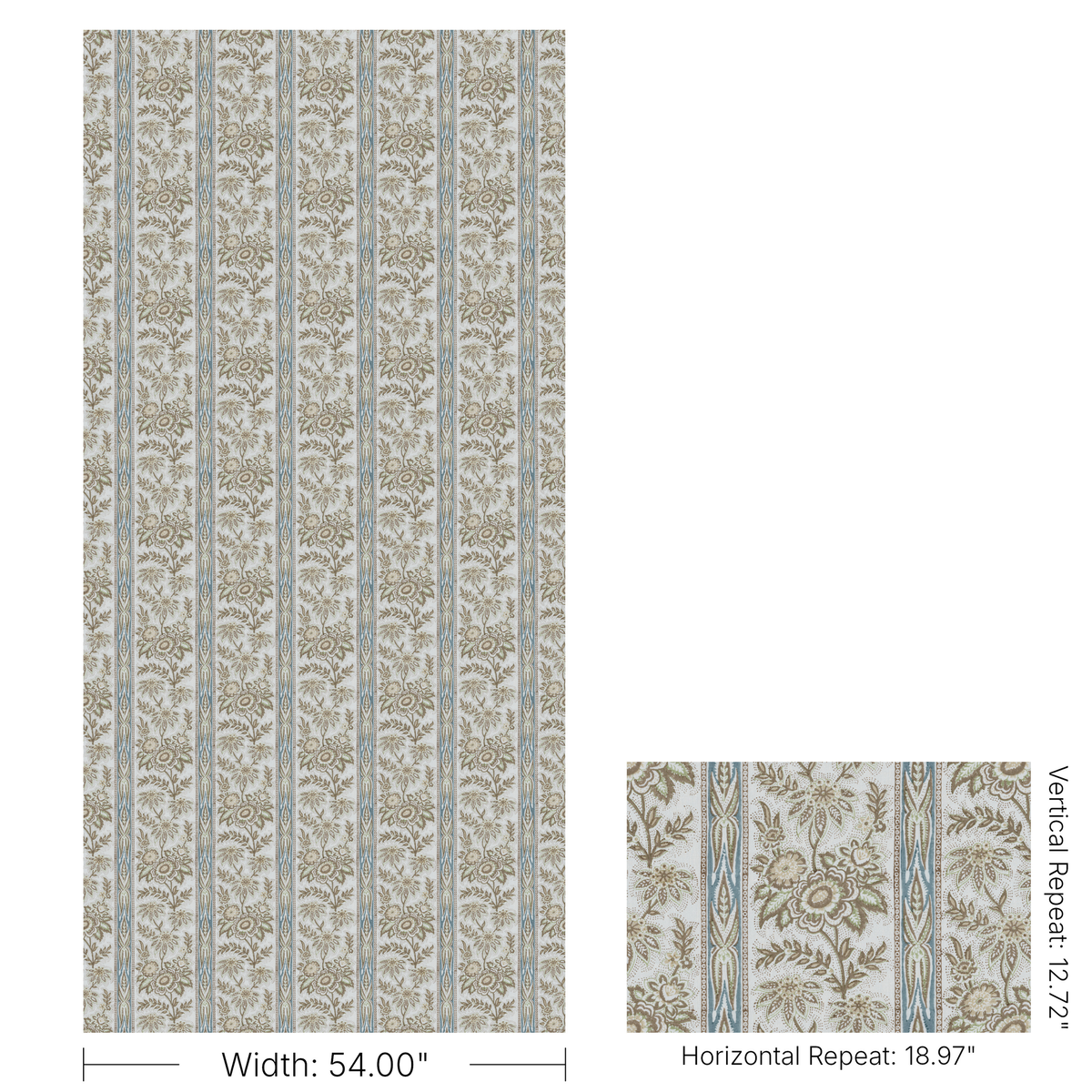 Margaux Print - Moss