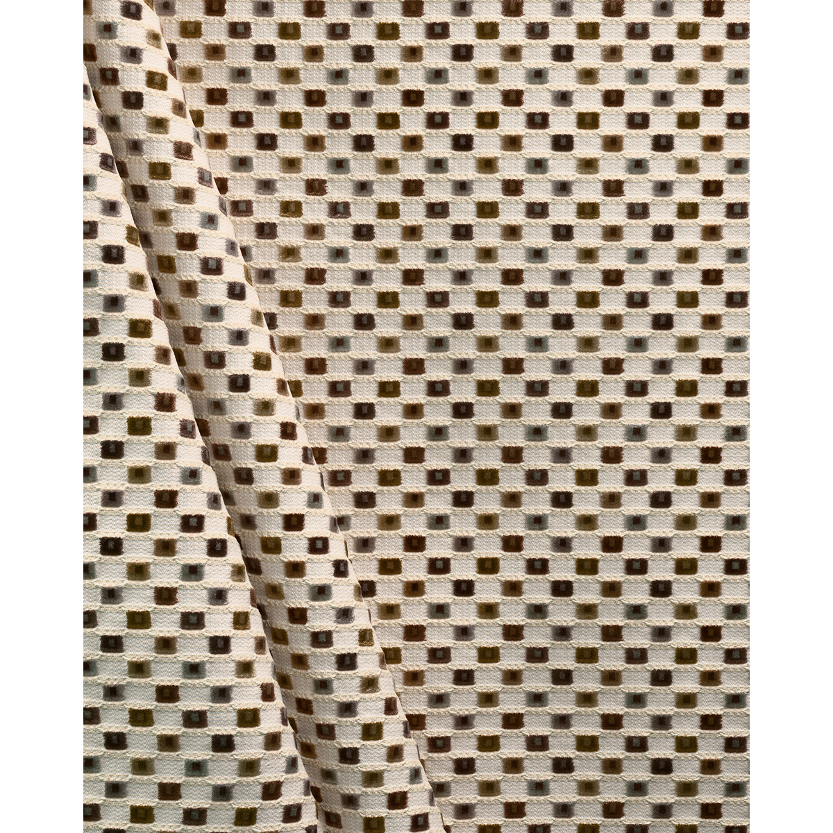 Lisbon Velvet - Camel Multi