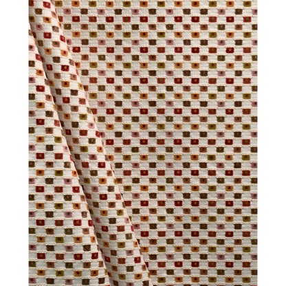 Lisbon Velvet - Coral Multi