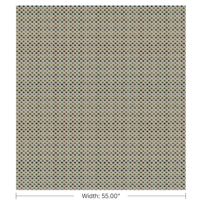 Lisbon Velvet - Green Multi