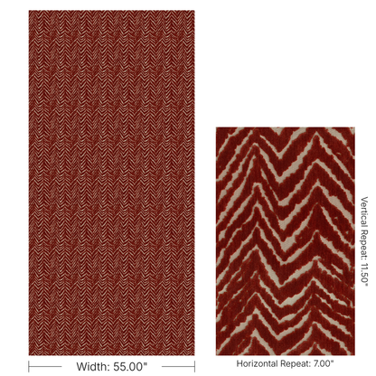Nairobi Velvet - Rust